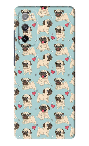 Pug Dog Samsung Galaxy S20 FE Back Skin Wrap