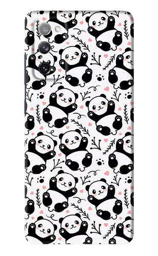 Cute Panda Samsung Galaxy S20 FE Back Skin Wrap