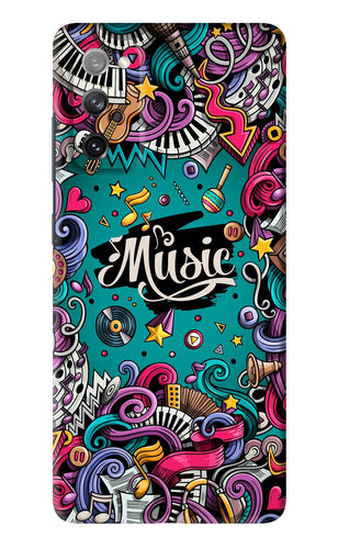 Music Graffiti Samsung Galaxy S20 FE Back Skin Wrap