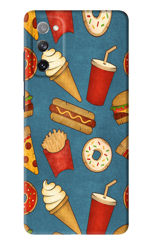 Foodie Samsung Galaxy S20 FE Back Skin Wrap