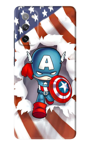 Captain America Samsung Galaxy S20 FE Back Skin Wrap