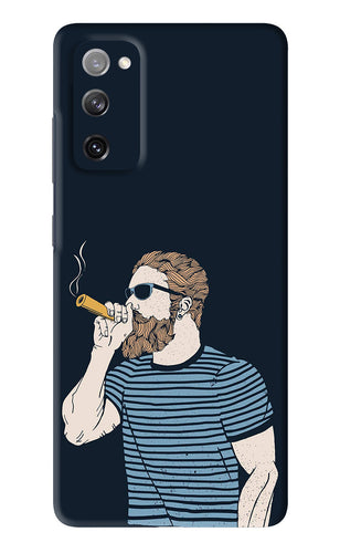 Smoking Samsung Galaxy S20 FE Back Skin Wrap
