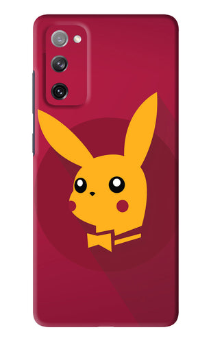 Pikachu Samsung Galaxy S20 FE Back Skin Wrap