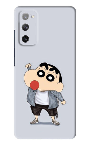 Shinchan Samsung Galaxy S20 FE Back Skin Wrap