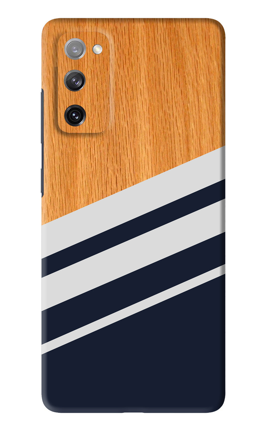 Black And White Wooden Samsung Galaxy S20 FE Back Skin Wrap