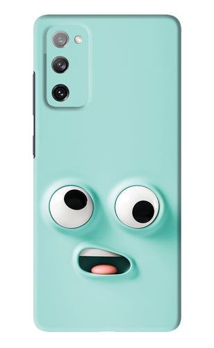 Silly Face Cartoon Samsung Galaxy S20 FE Back Skin Wrap