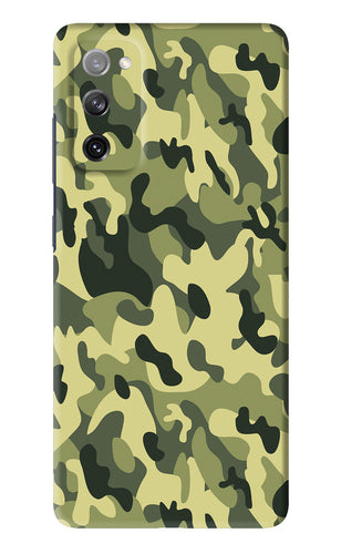 Camouflage Samsung Galaxy S20 FE Back Skin Wrap