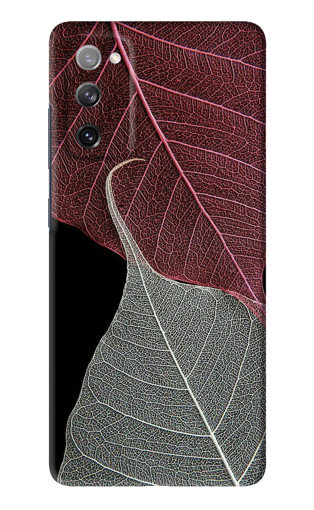 Leaf Pattern Samsung Galaxy S20 FE Back Skin Wrap