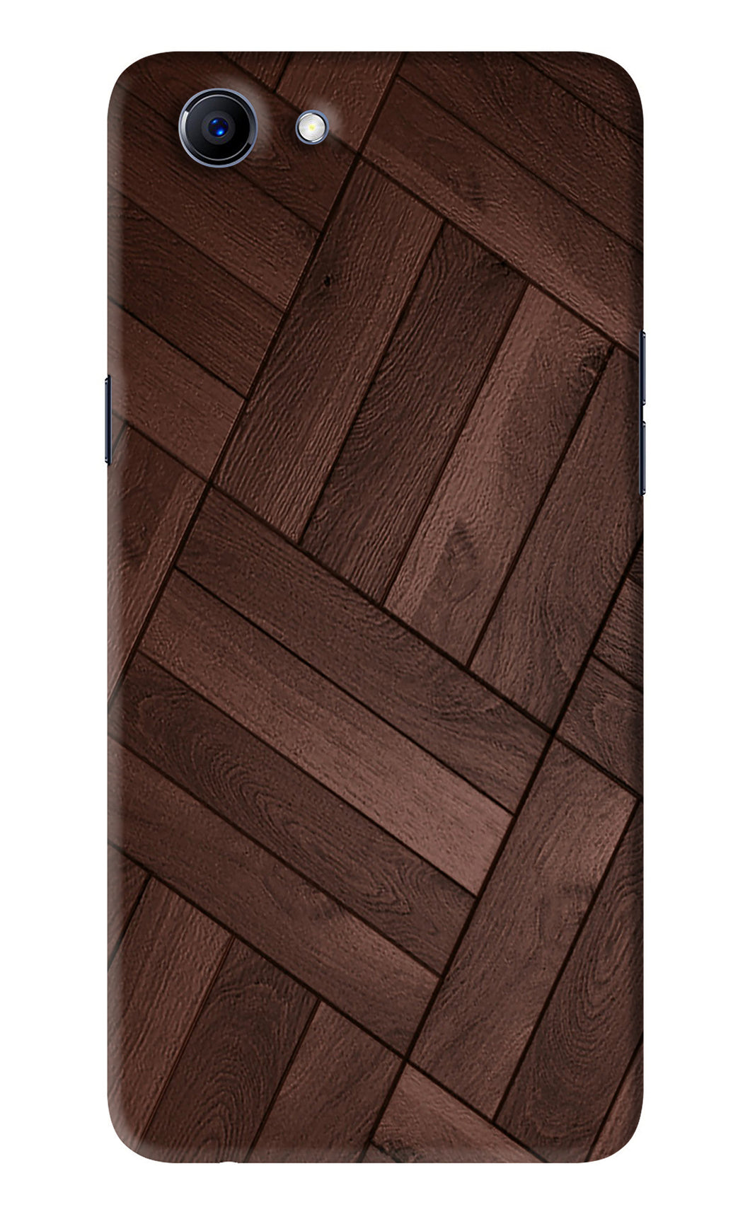 Wooden Texture Design Realme 1 Back Skin Wrap