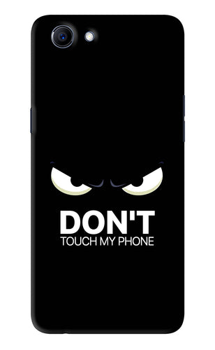 Don'T Touch My Phone Realme 1 Back Skin Wrap