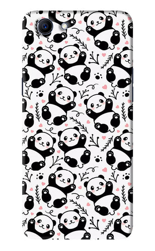 Cute Panda Realme 1 Back Skin Wrap