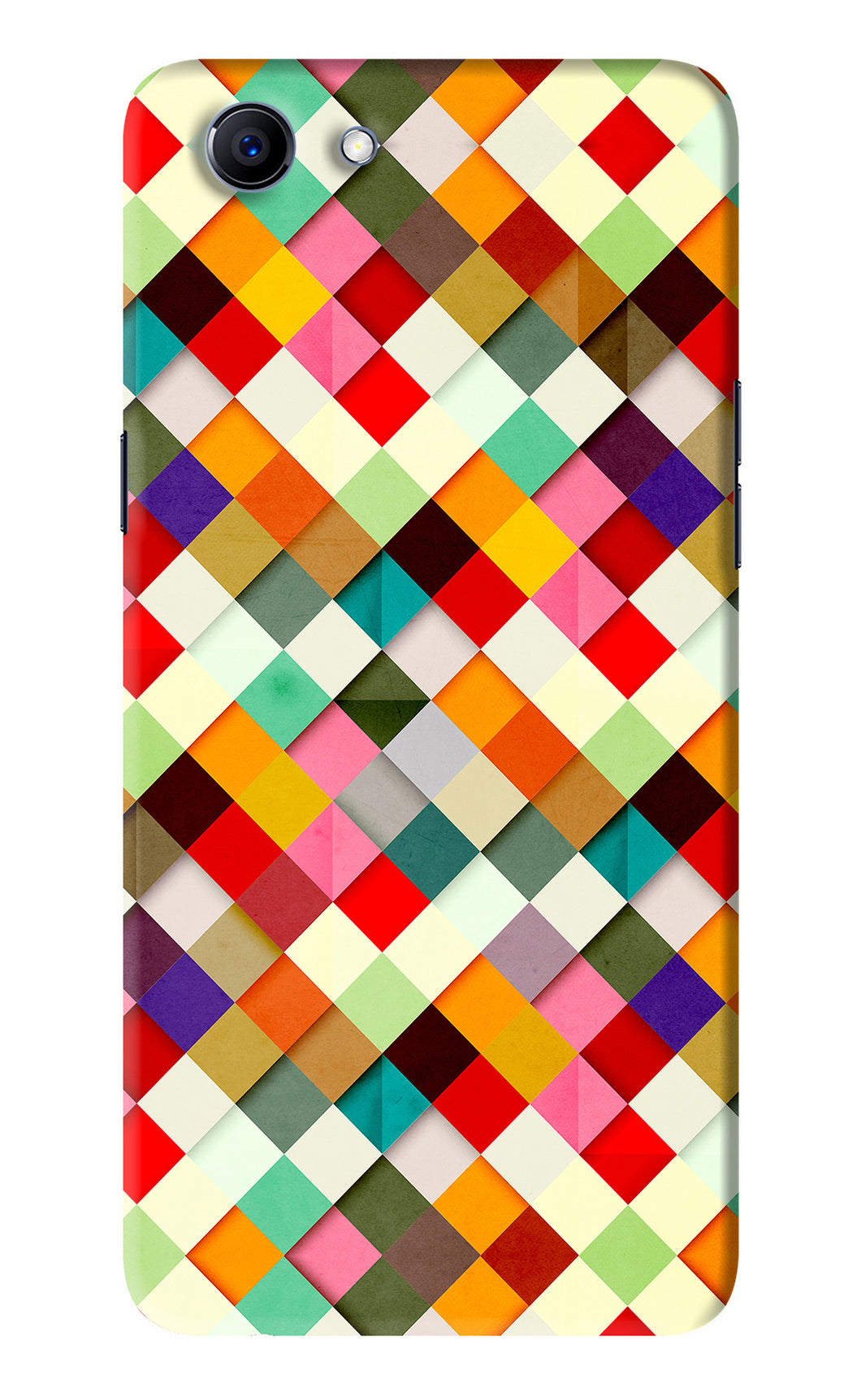 Geometric Abstract Colorful Realme 1 Back Skin Wrap