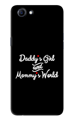 Daddy's Girl and Mommy's World Realme 1 Back Skin Wrap