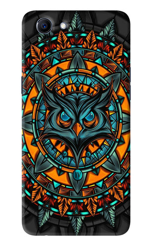 Angry Owl Art Realme 1 Back Skin Wrap