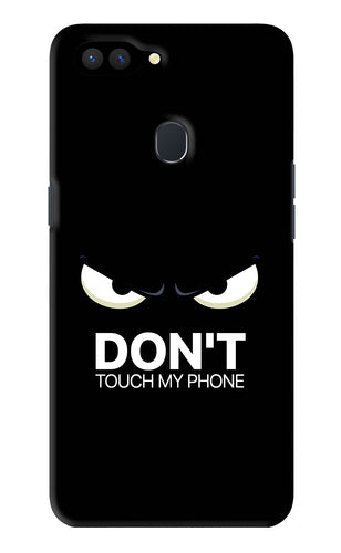 Don'T Touch My Phone Realme 2 Back Skin Wrap