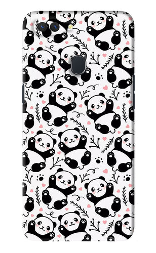 Cute Panda Realme 2 Back Skin Wrap