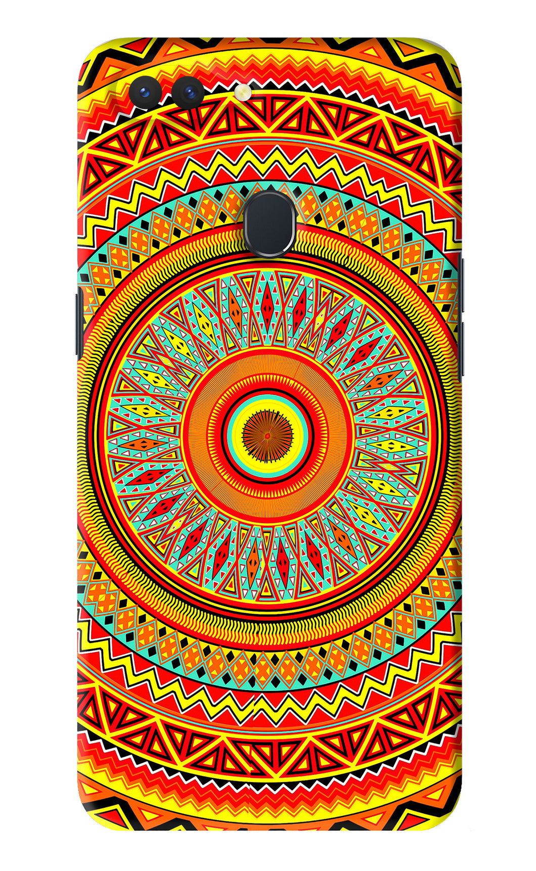 Mandala Pattern Realme 2 Back Skin Wrap