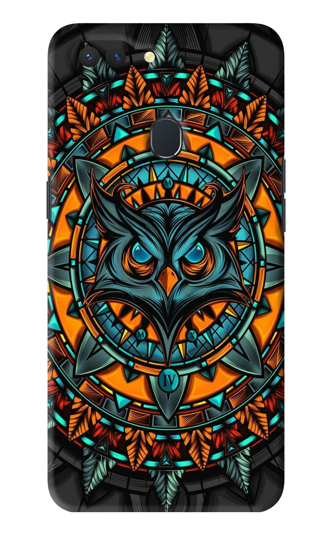 Angry Owl Art Realme 2 Back Skin Wrap