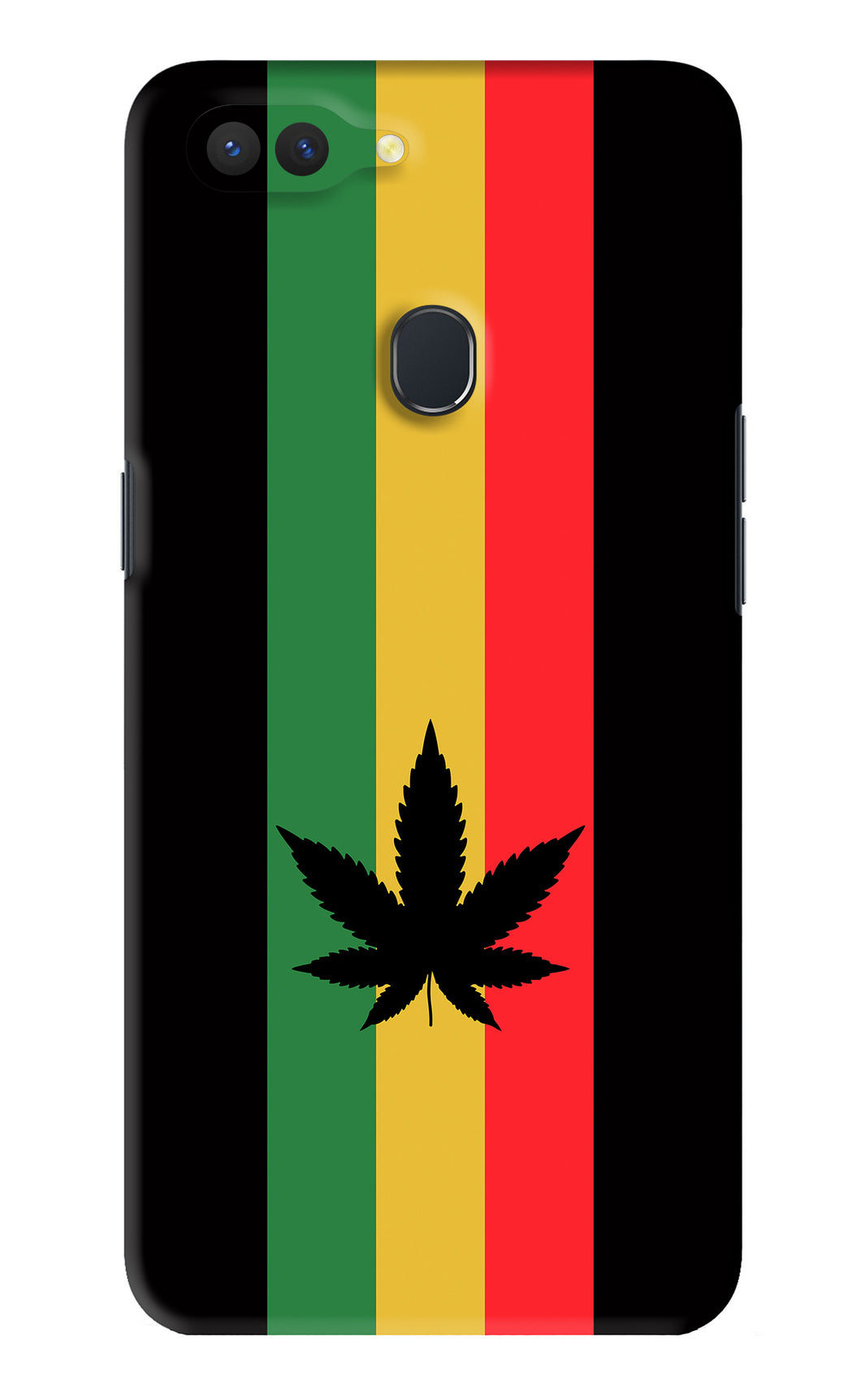 Weed Flag Realme 2 Back Skin Wrap