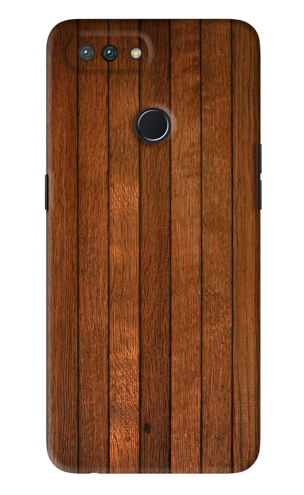 Wooden Artwork Bands Realme 2 Pro Back Skin Wrap