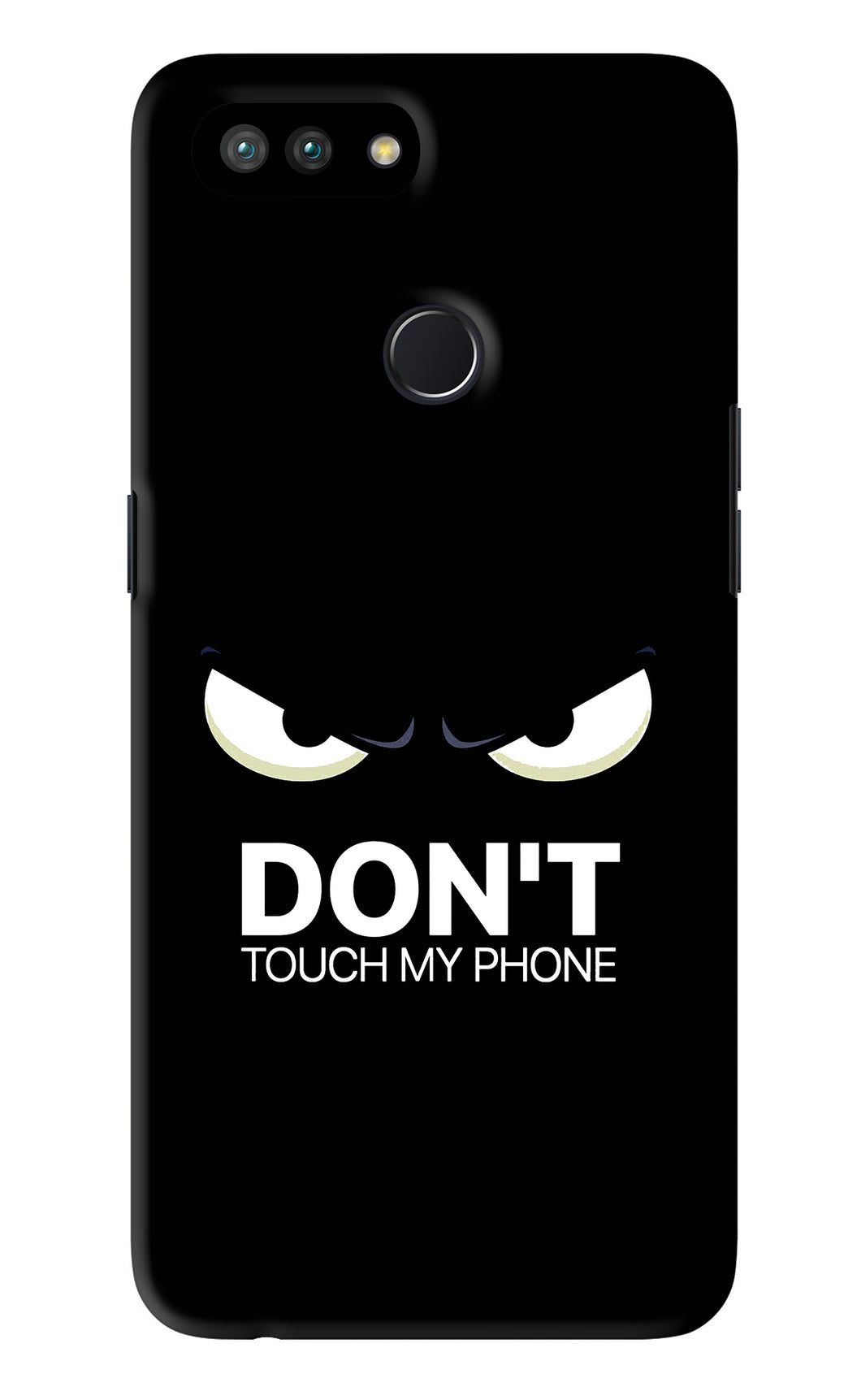 Don'T Touch My Phone Realme 2 Pro Back Skin Wrap