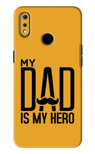 My Dad Is My Hero Realme 3 Back Skin Wrap