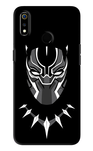 Black Panther Realme 3 Back Skin Wrap
