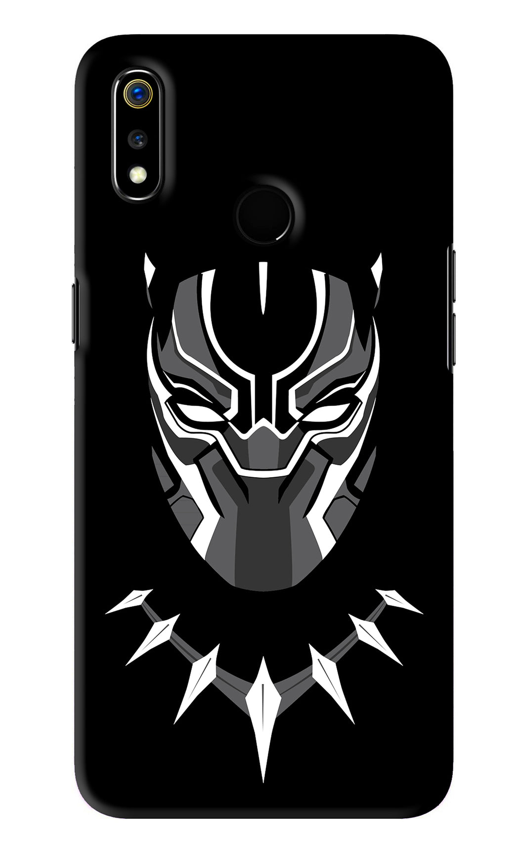 Black Panther Realme 3 Back Skin Wrap