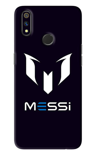 Messi Logo Realme 3 Pro Back Skin Wrap