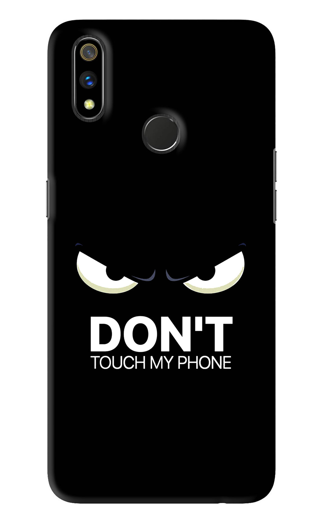 Don'T Touch My Phone Realme 3 Pro Back Skin Wrap