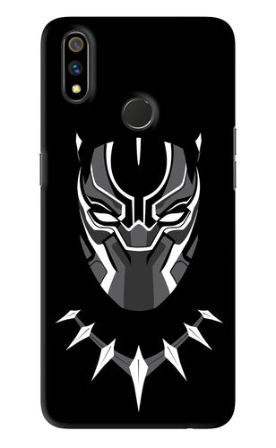 Black Panther Realme 3 Pro Back Skin Wrap