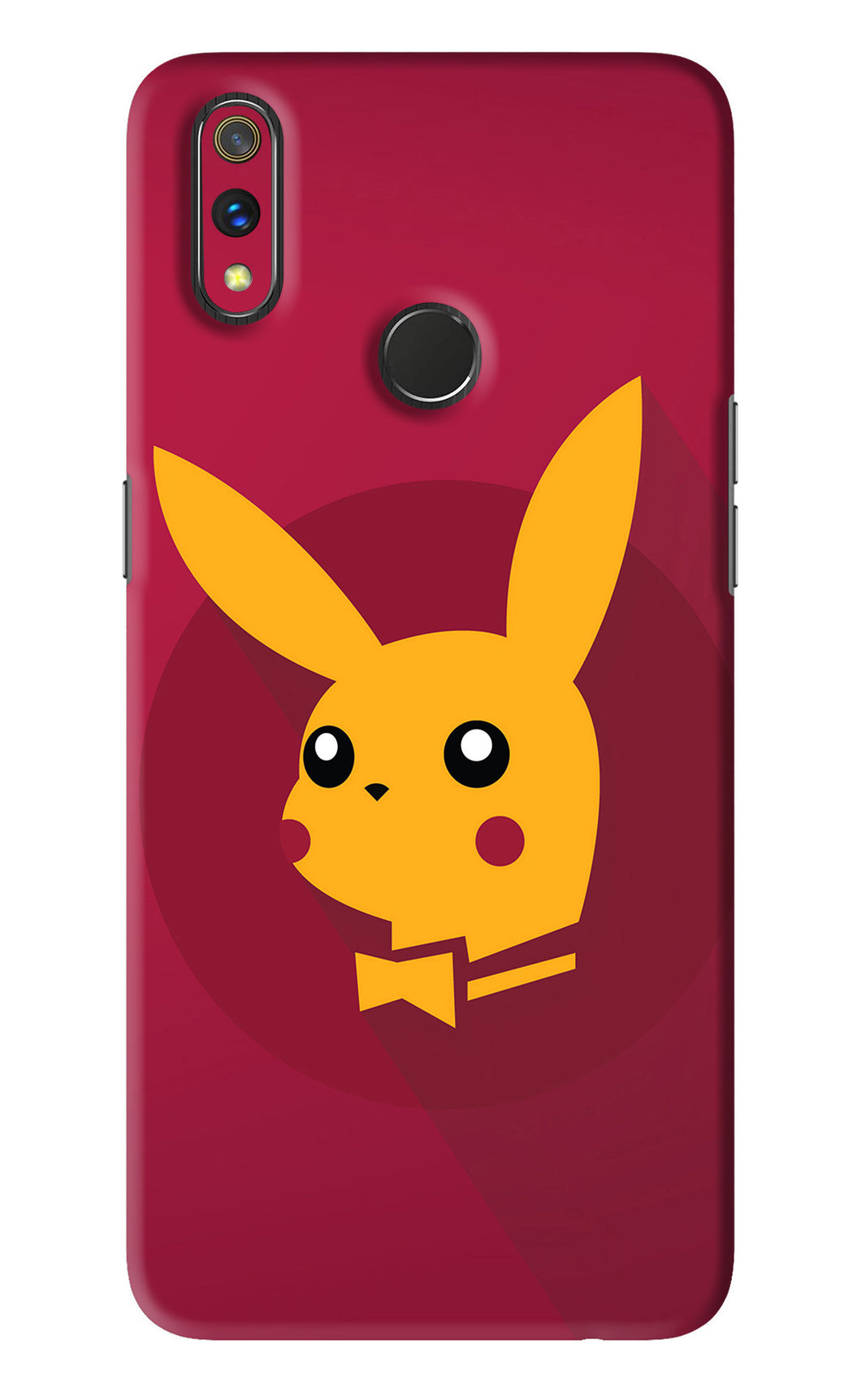 Pikachu Realme 3 Pro Back Skin Wrap