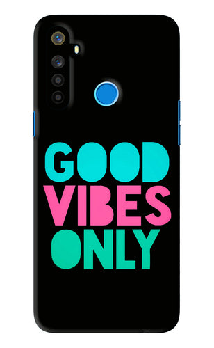 Quote Good Vibes Only Realme 5 Back Skin Wrap