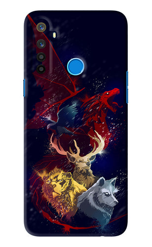 Game Of Thrones Realme 5 Back Skin Wrap