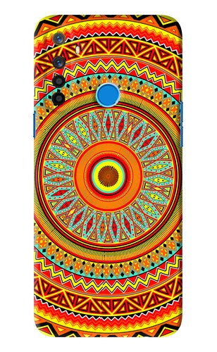 Mandala Pattern Realme 5 Back Skin Wrap