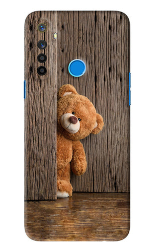 Teddy Wooden Realme 5 Back Skin Wrap