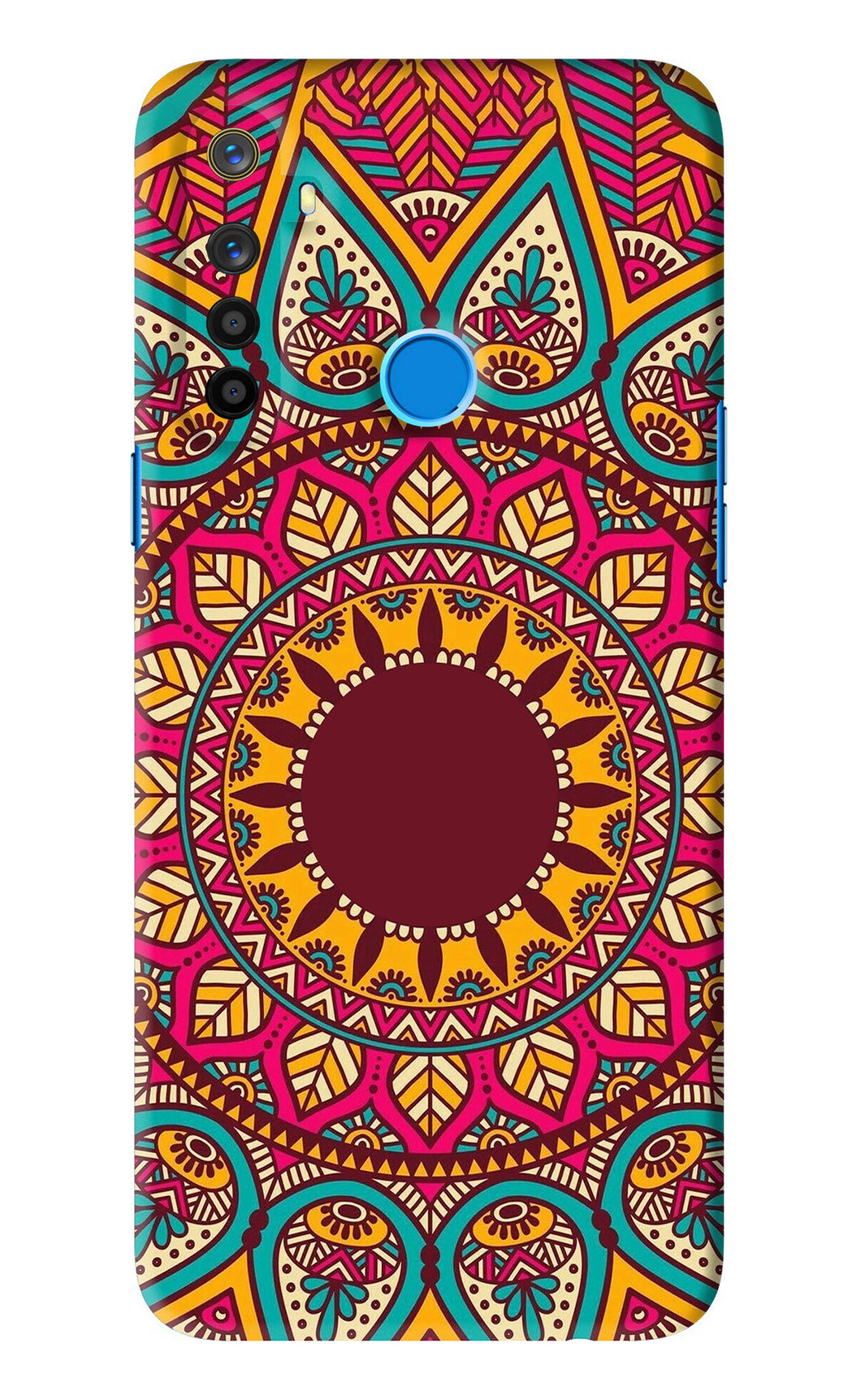 Mandala Pattern 1 Realme 5 Back Skin Wrap