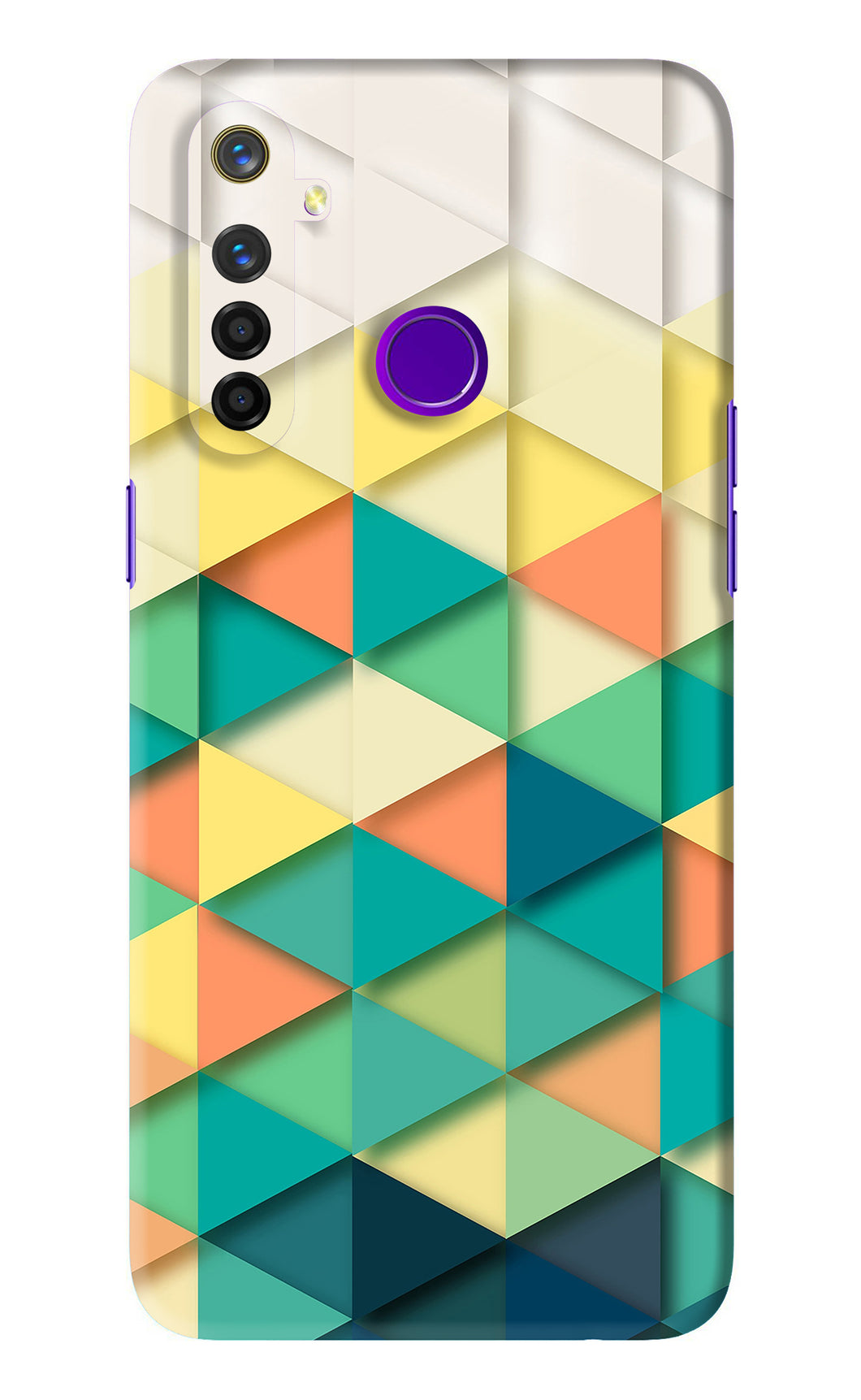 Abstract 1 Realme 5 Pro Back Skin Wrap