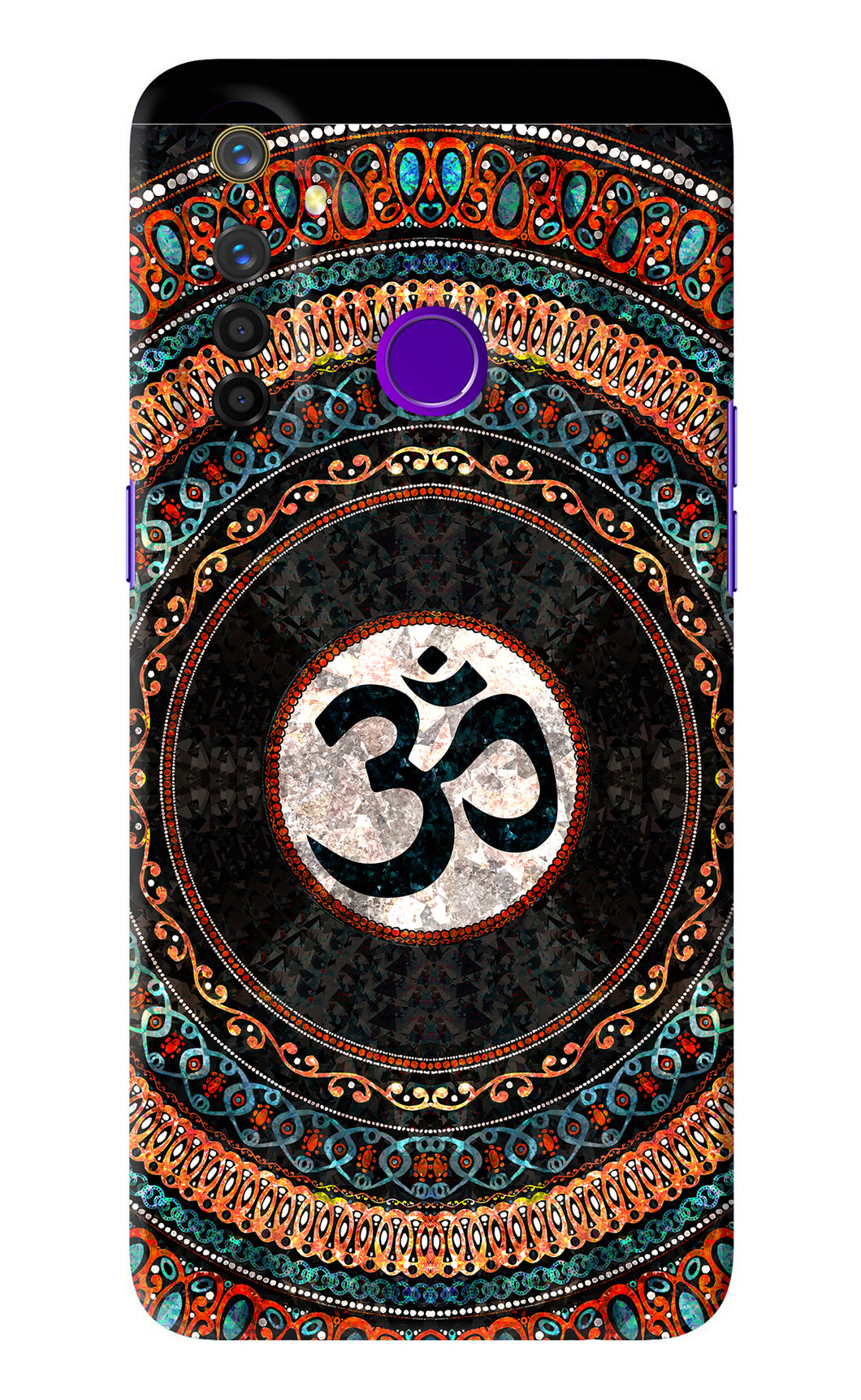 Om Culture Realme 5 Pro Back Skin Wrap