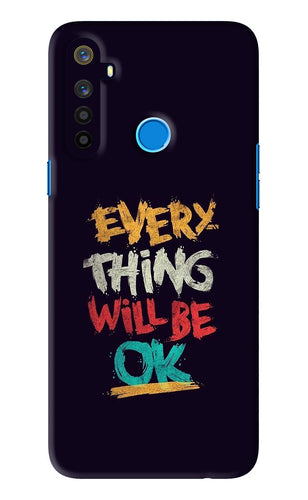 Everything Will Be Ok Realme 5i Back Skin Wrap