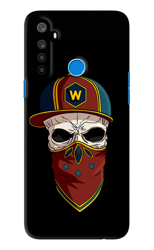 Skull Realme 5i Back Skin Wrap
