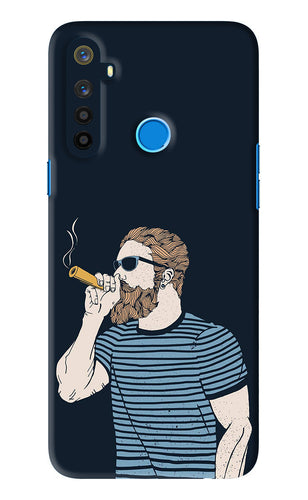 Smoking Realme 5i Back Skin Wrap