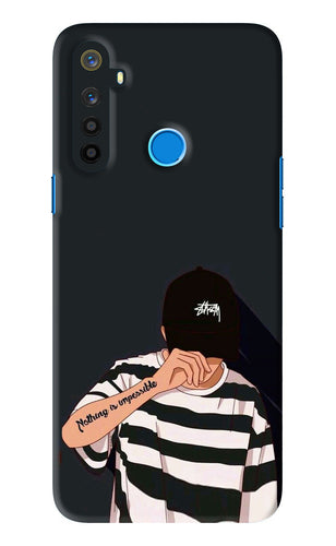 Aesthetic Boy Realme 5i Back Skin Wrap