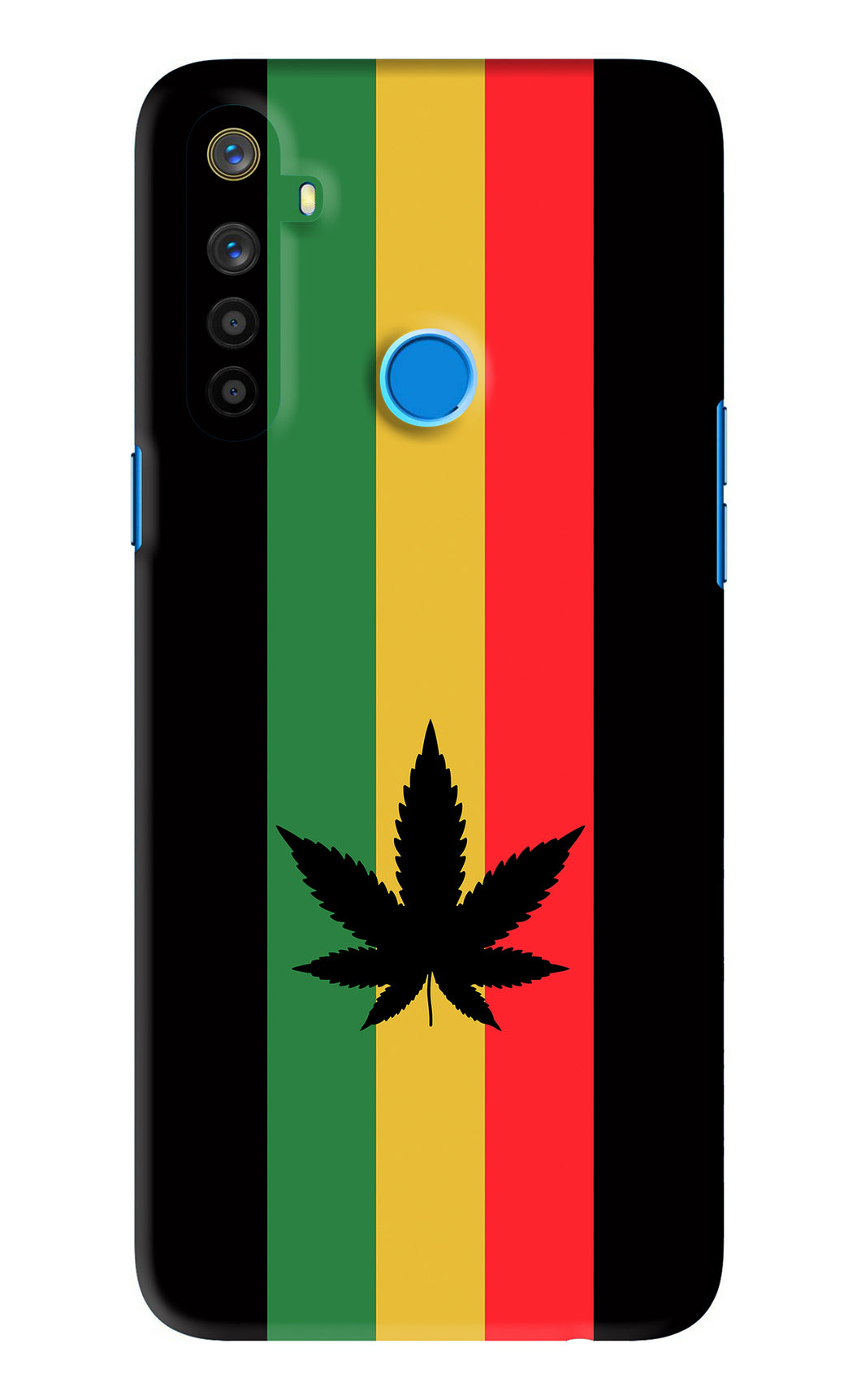 Weed Flag Realme 5i Back Skin Wrap