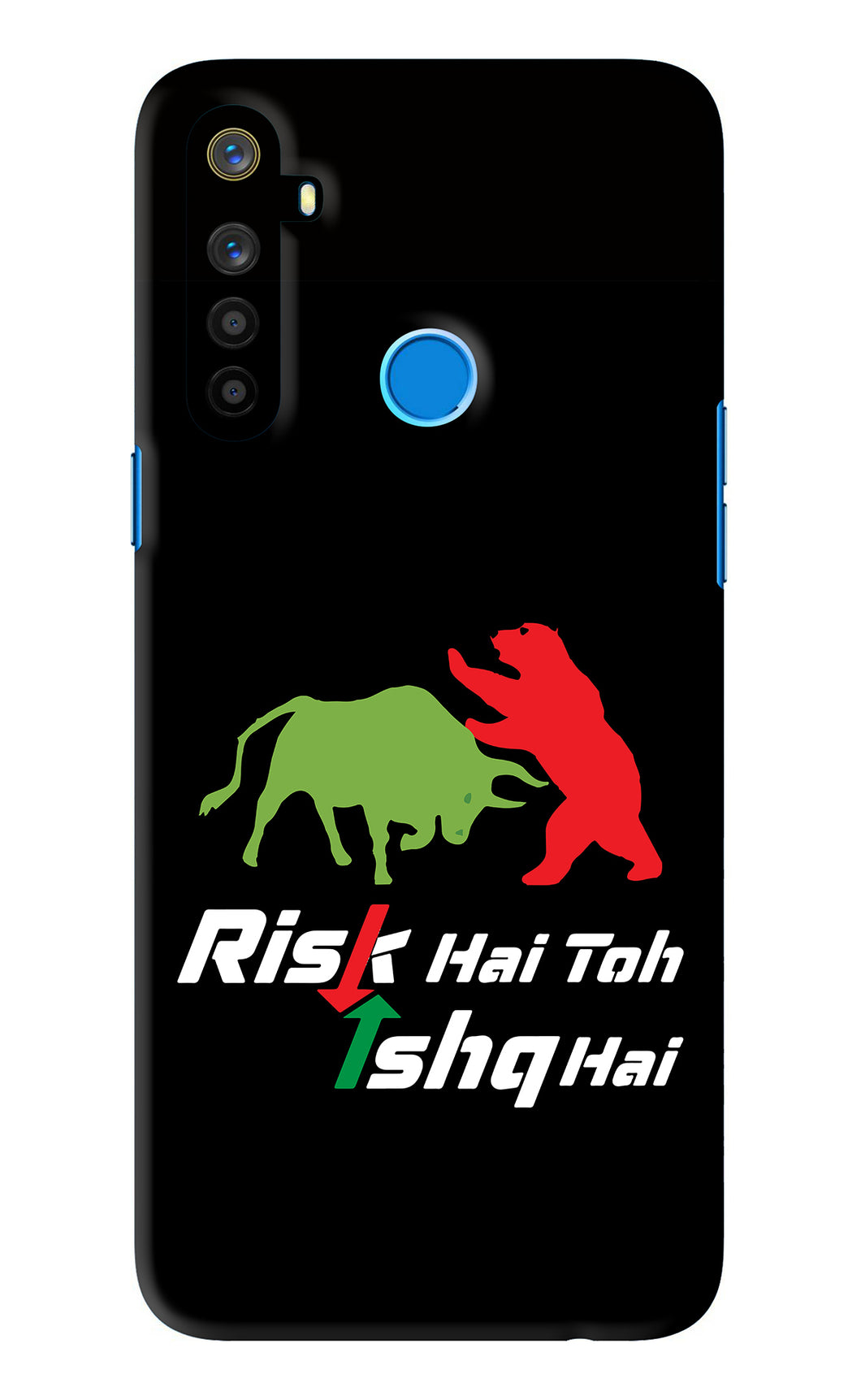 Risk Hai Toh Ishq Hai Realme 5i Back Skin Wrap