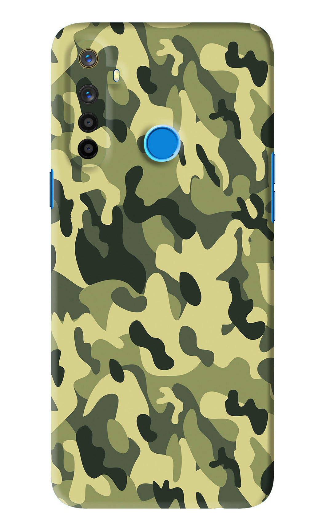 Camouflage Realme 5i Back Skin Wrap