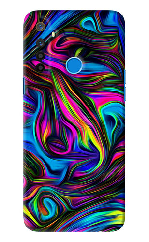 Abstract Art Realme 5s Back Skin Wrap