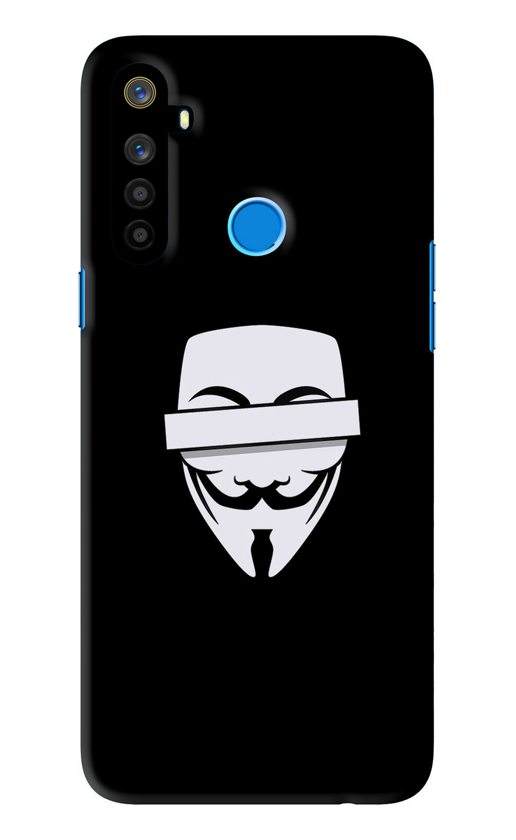 Anonymous Face Realme 5s Back Skin Wrap