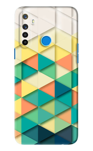 Abstract 1 Realme 5s Back Skin Wrap