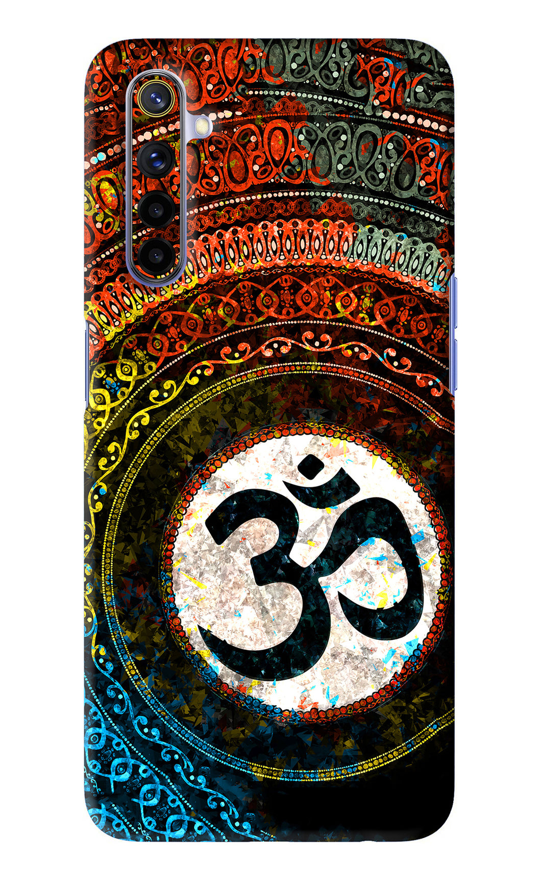 Om Cultural Realme 6 Back Skin Wrap